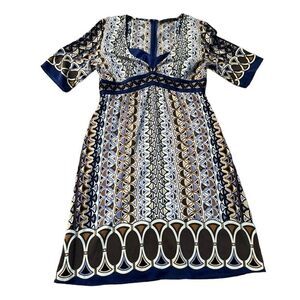 Beautiful Silk Elie Tahari silk dress Kaftan style small